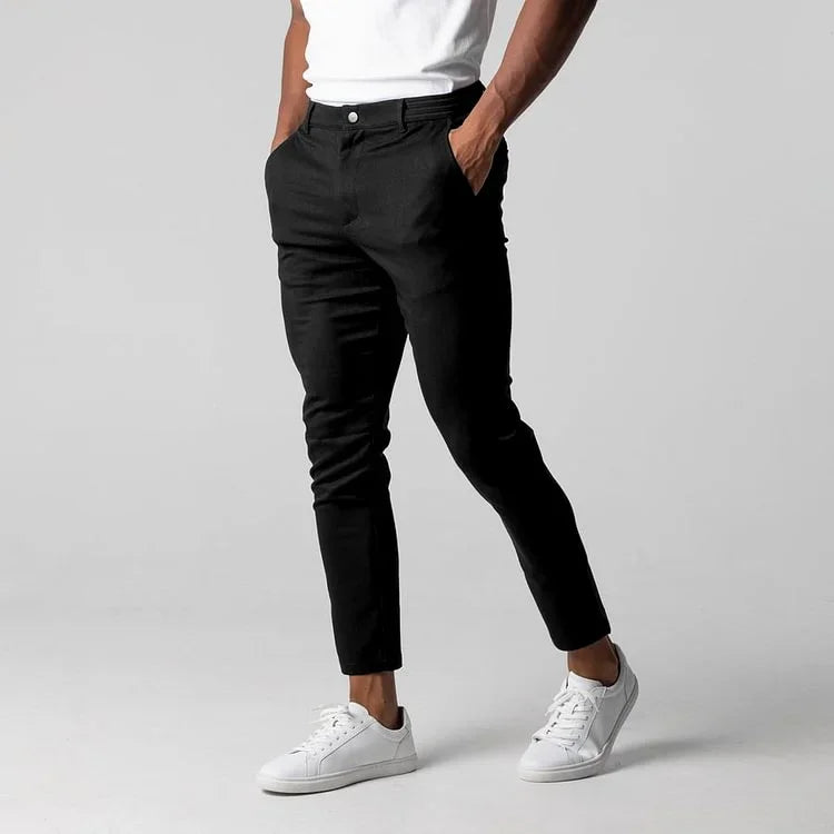 The Max | Pantalon Premium Slim à effet allongé (Livraison gratuite)