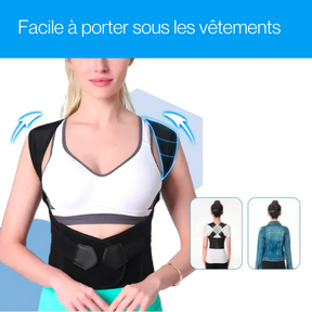 The Max | PostureCorrect™ | Correcteur postural qui soulage la douleur