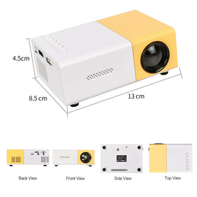 The Max | Mini projecteur de cinéma portable Full HD 1080P