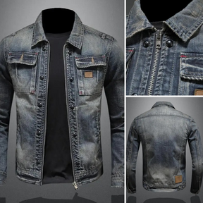 Maxximum| Veste en jean pour hommes Pyery